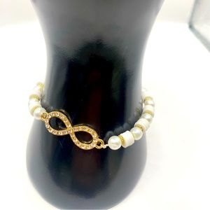 ♾️Infinity♾️ clay bead bracelet